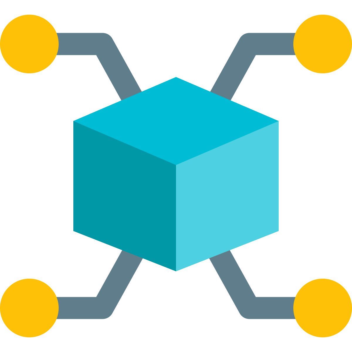 blockchain network icon
