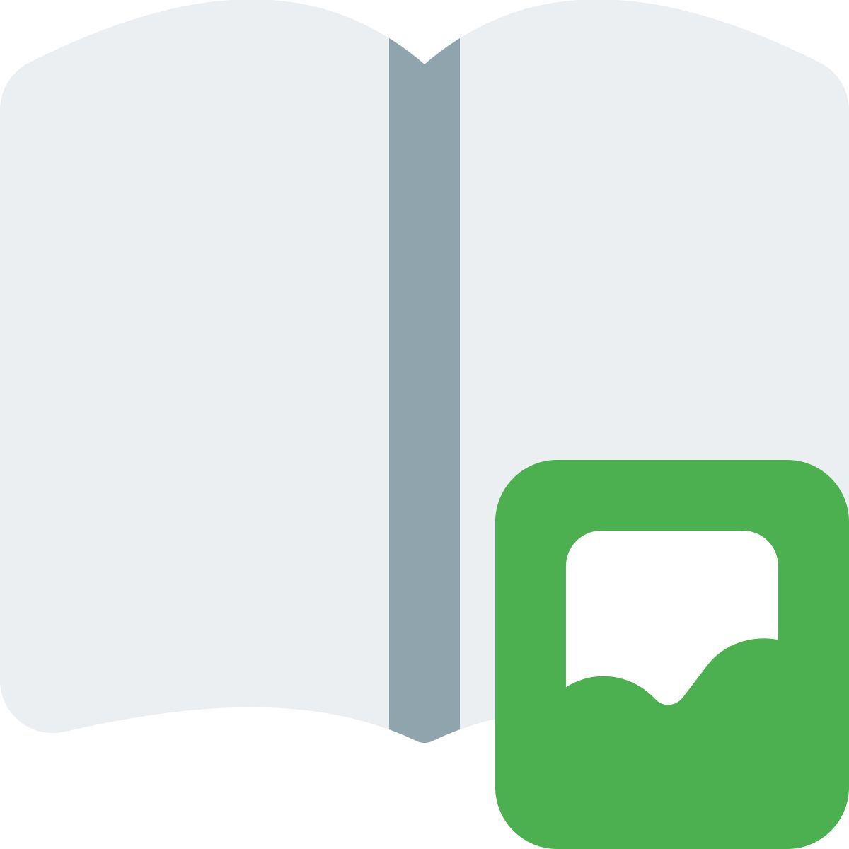 libro de texto ilustrado icon