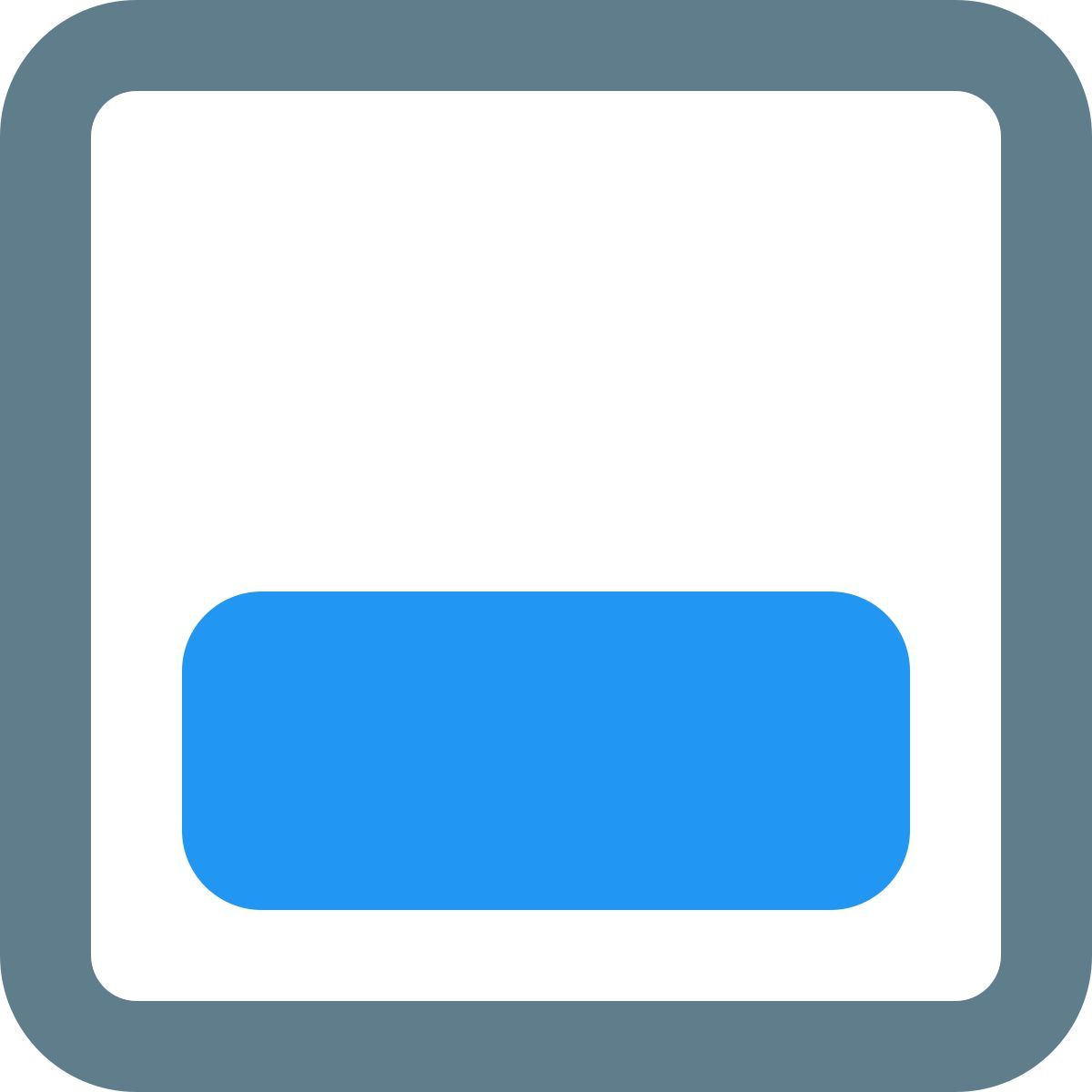 bottom alignment setting adjust layout footer edit position button icon