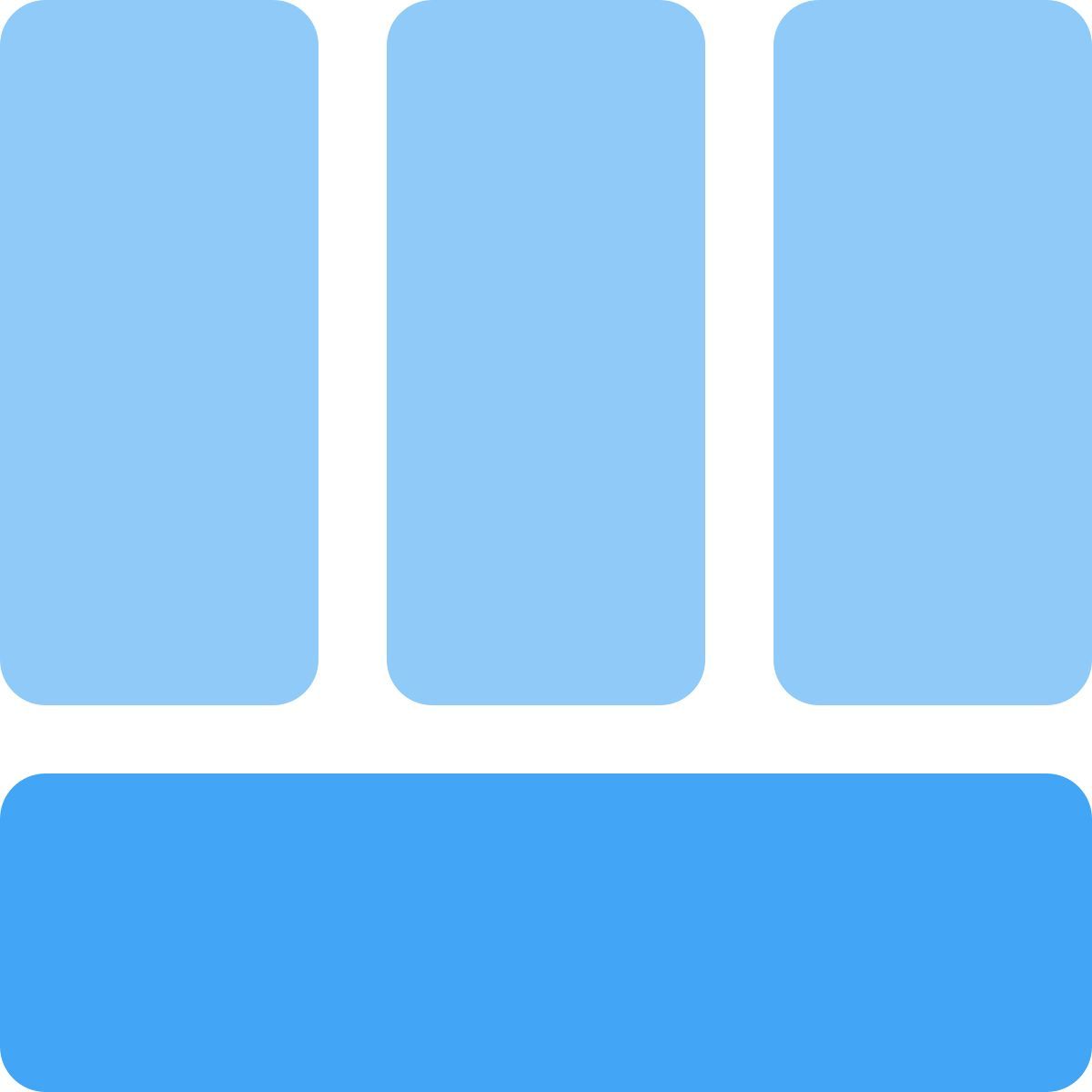 多部分布局 icon