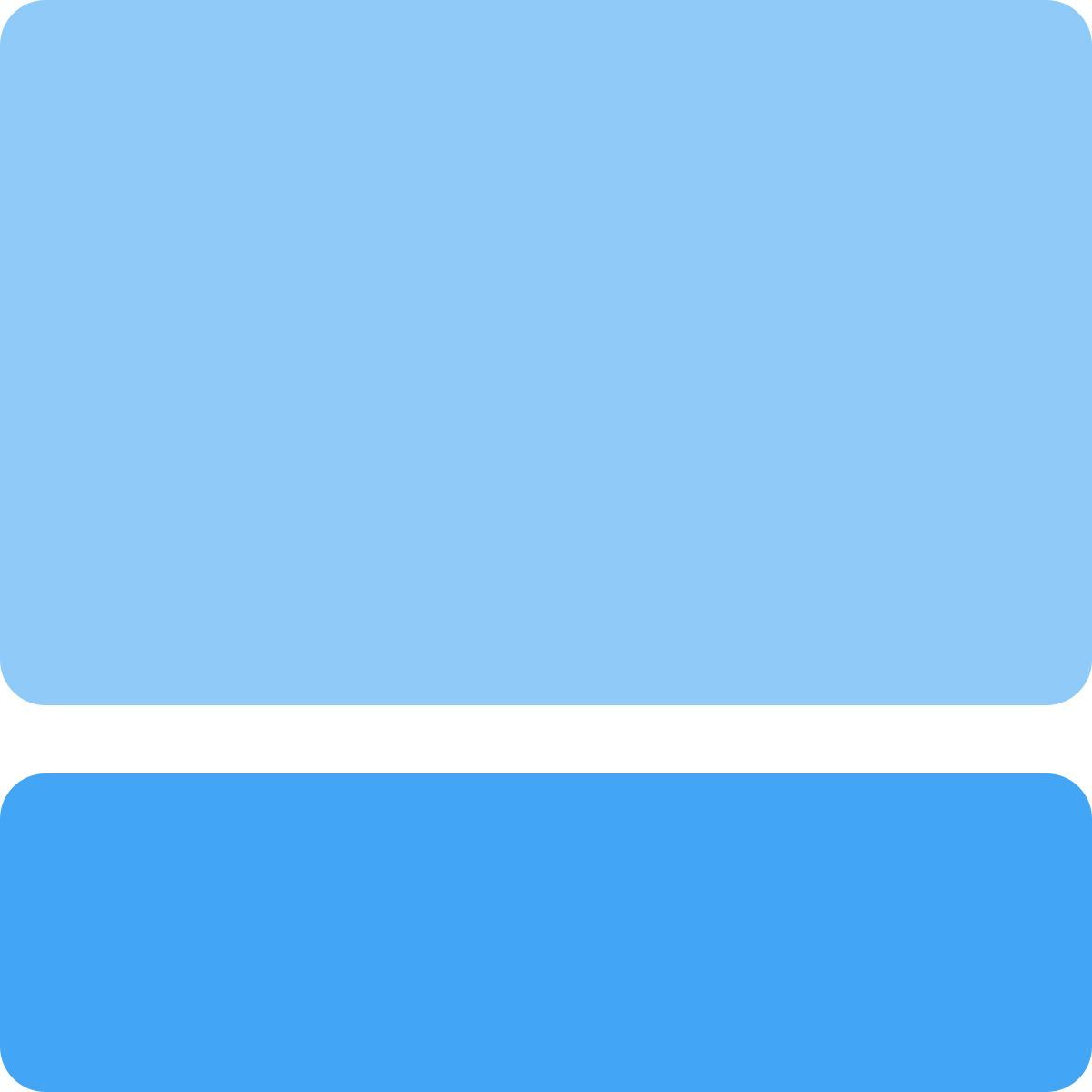 cuadrícula de barras horizontales icon