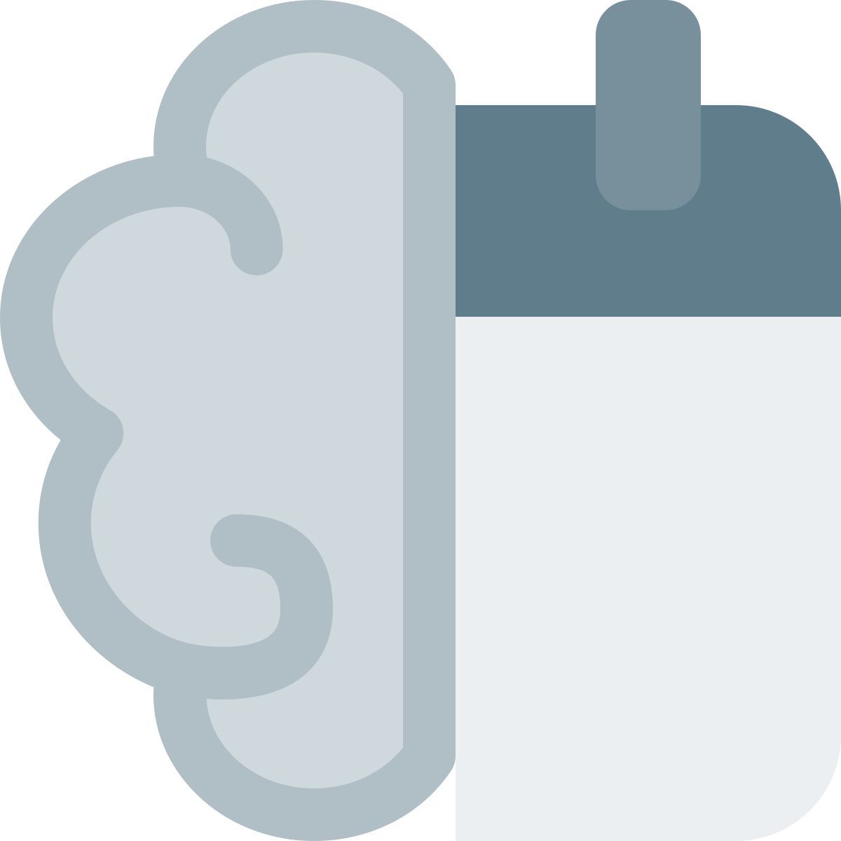 brain calendar icon