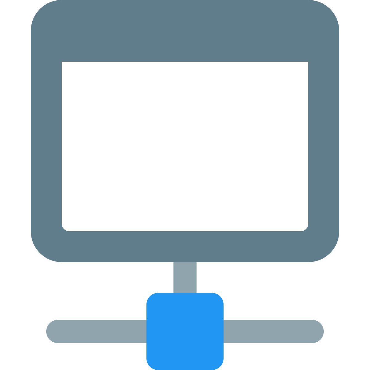 Red web icon