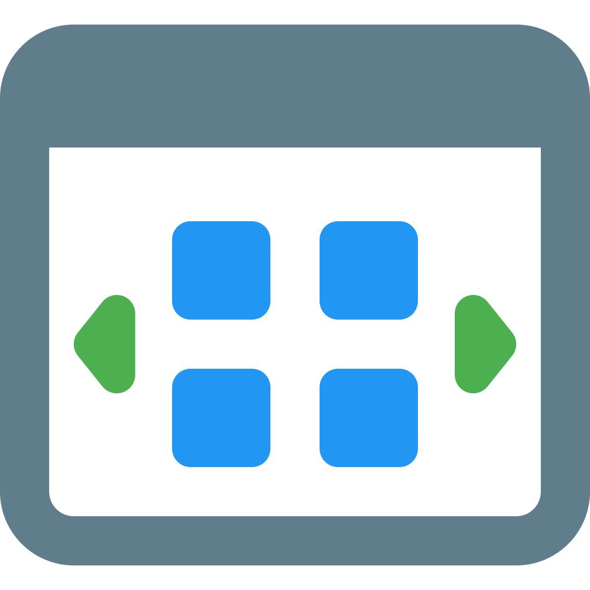 web app drawer icon