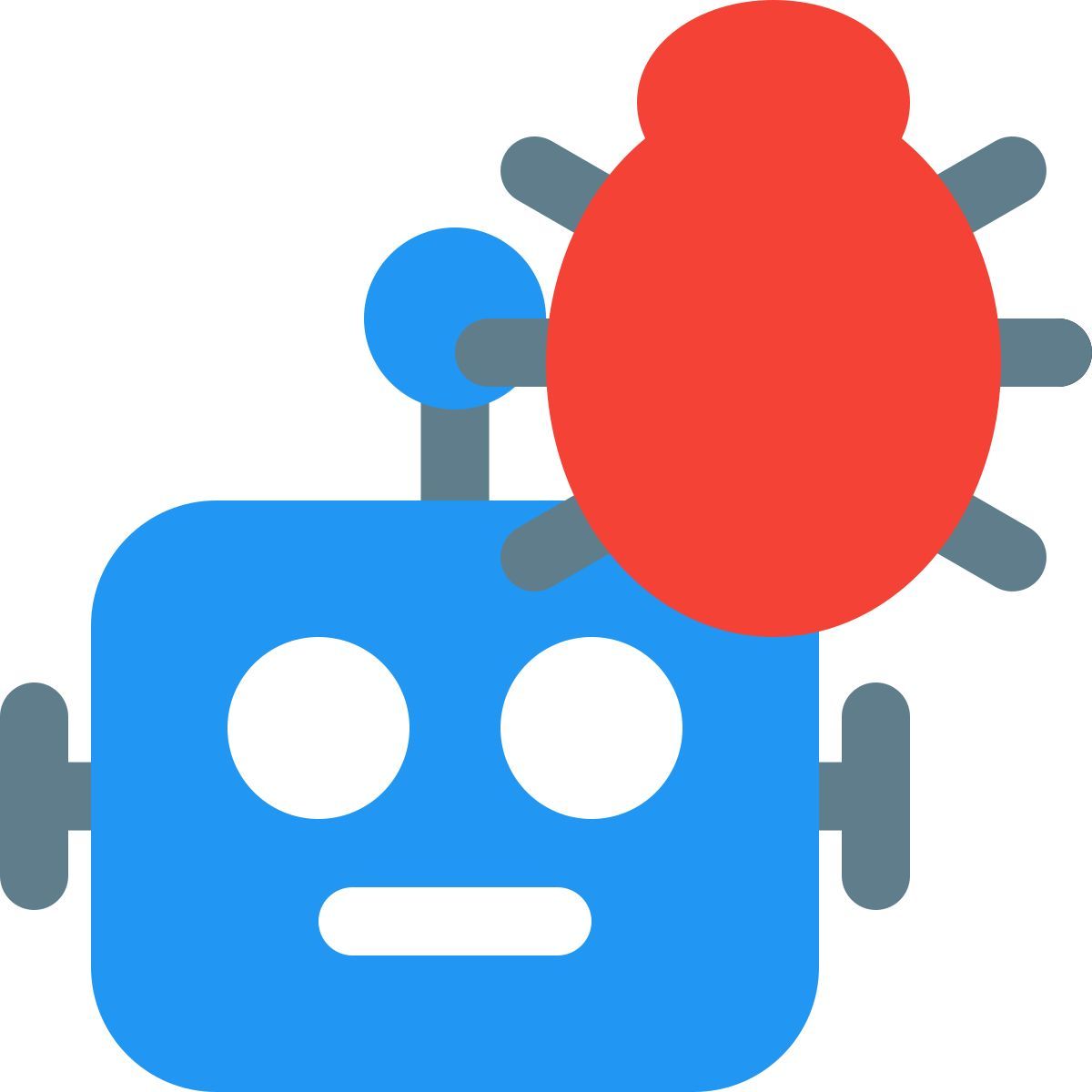 robot os bug icon