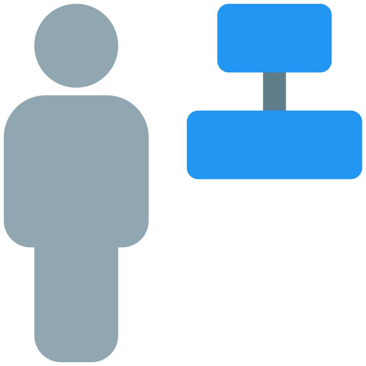alignement central icon