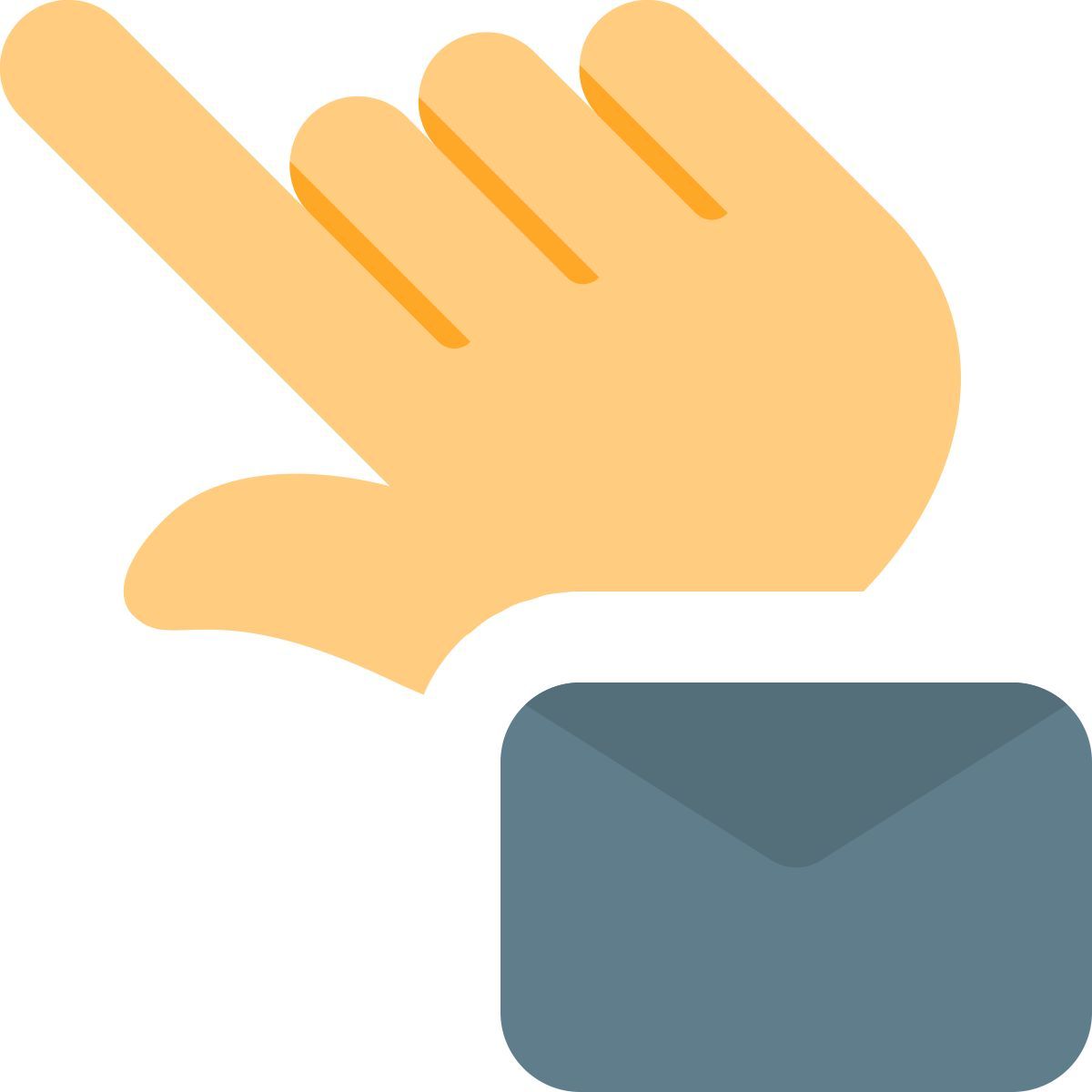 tap email icon