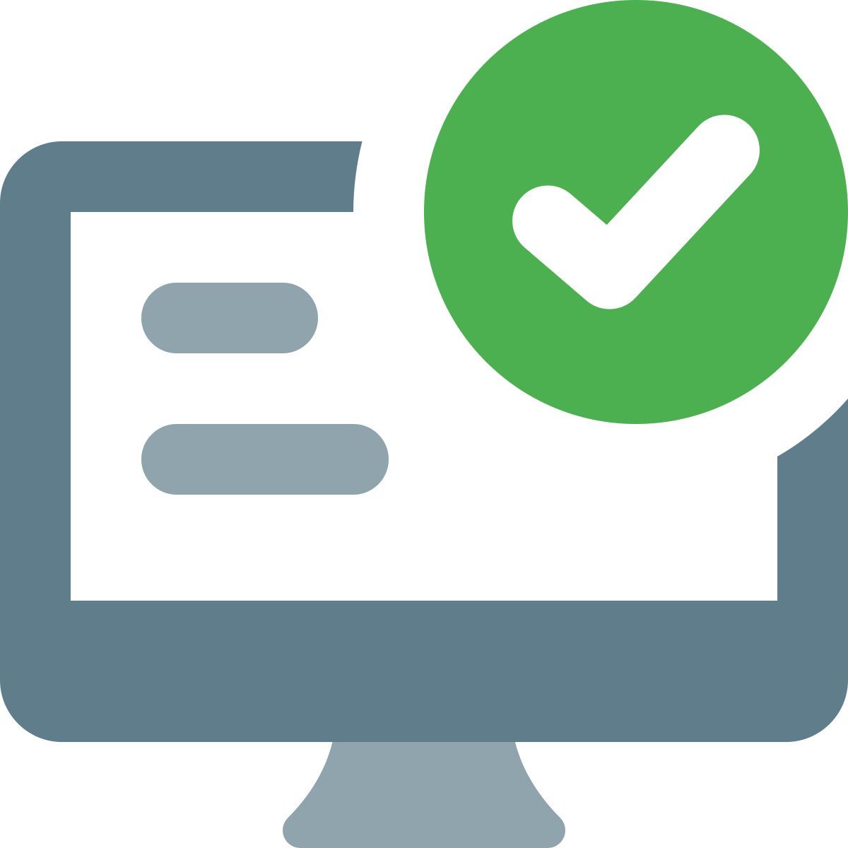 verified computer icon