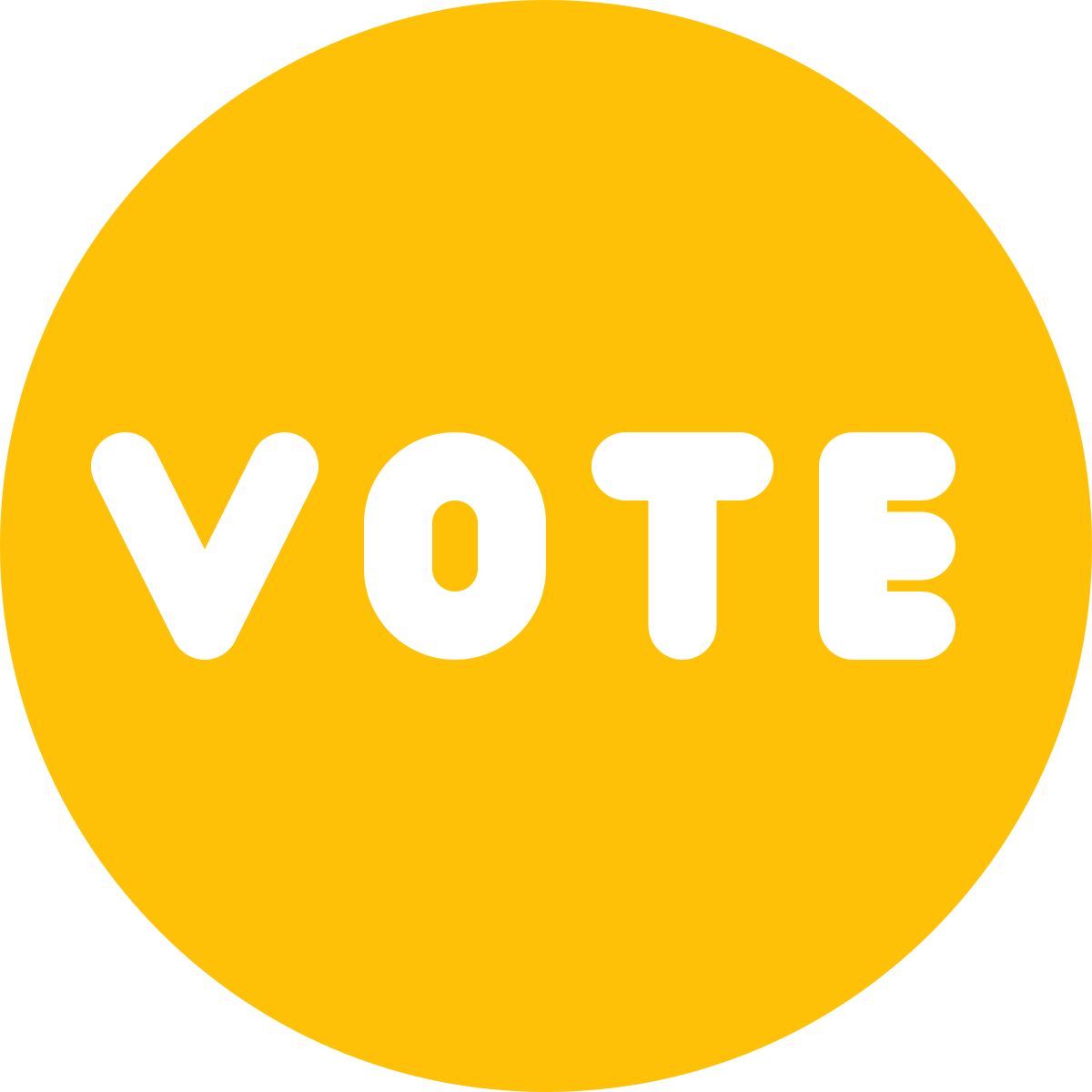 bouton de vote icon