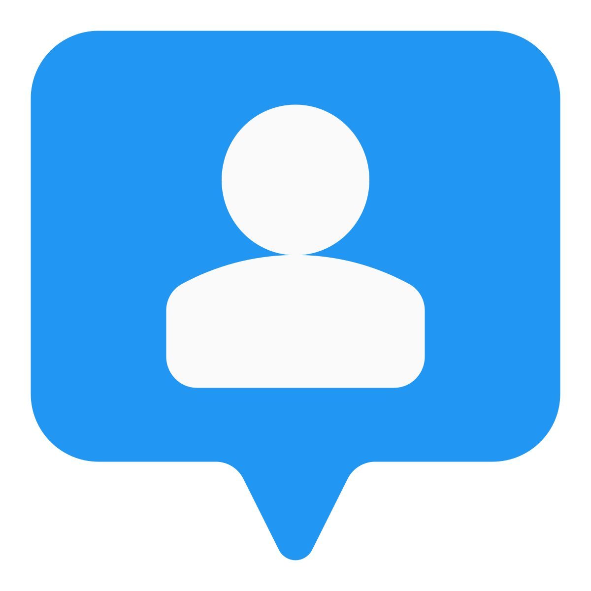 contato de mensagem icon