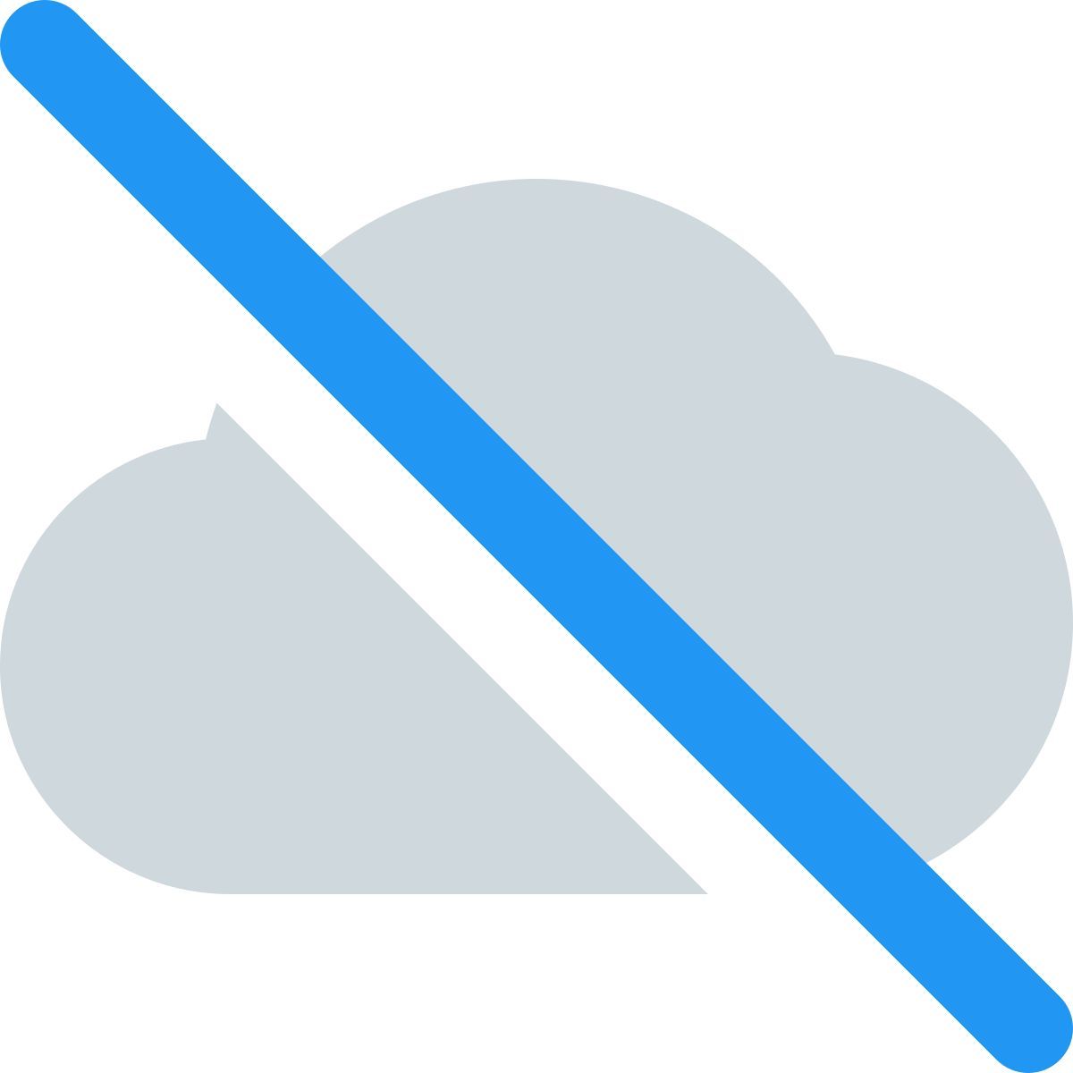 Nube sin conexión icon