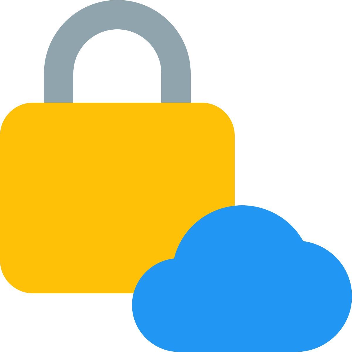 cloud security icon