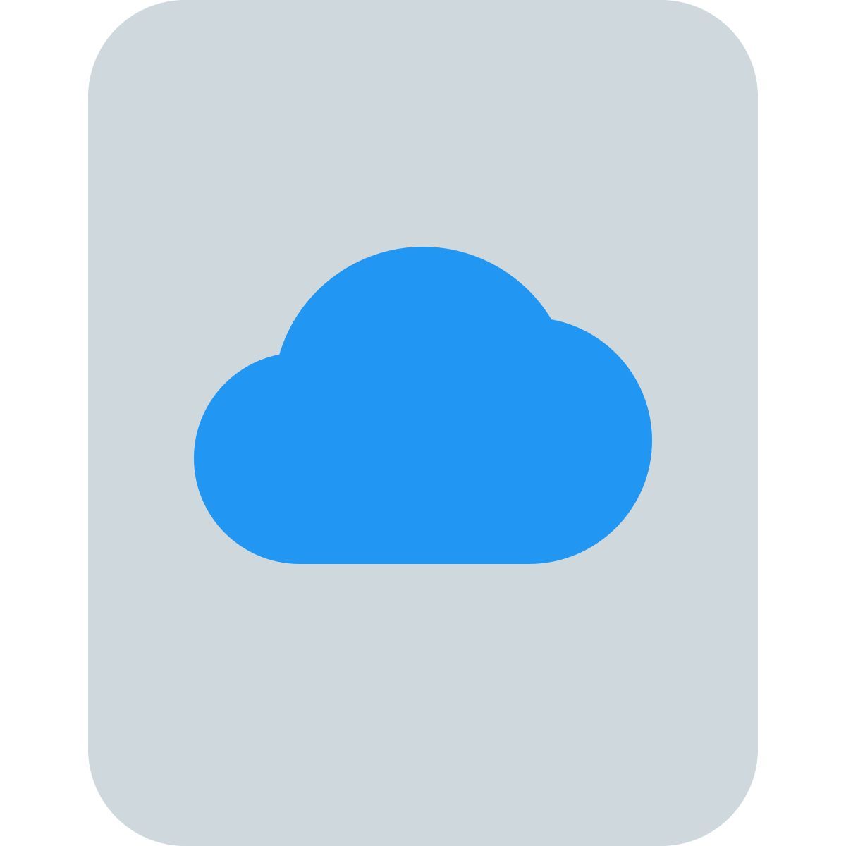 Fichier Cloud icon