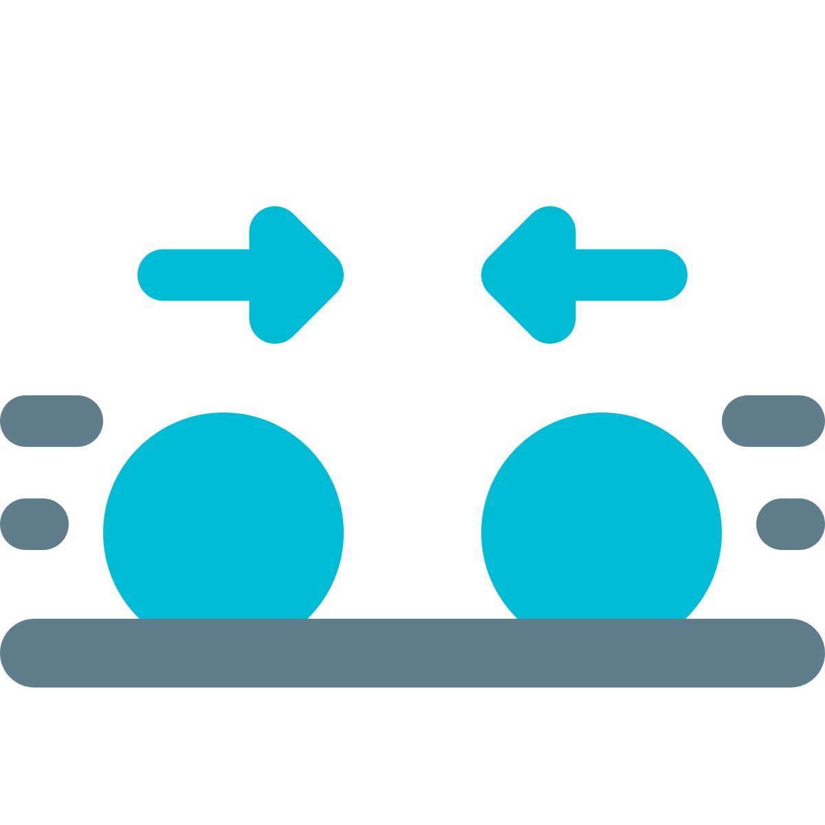 physics collision icon
