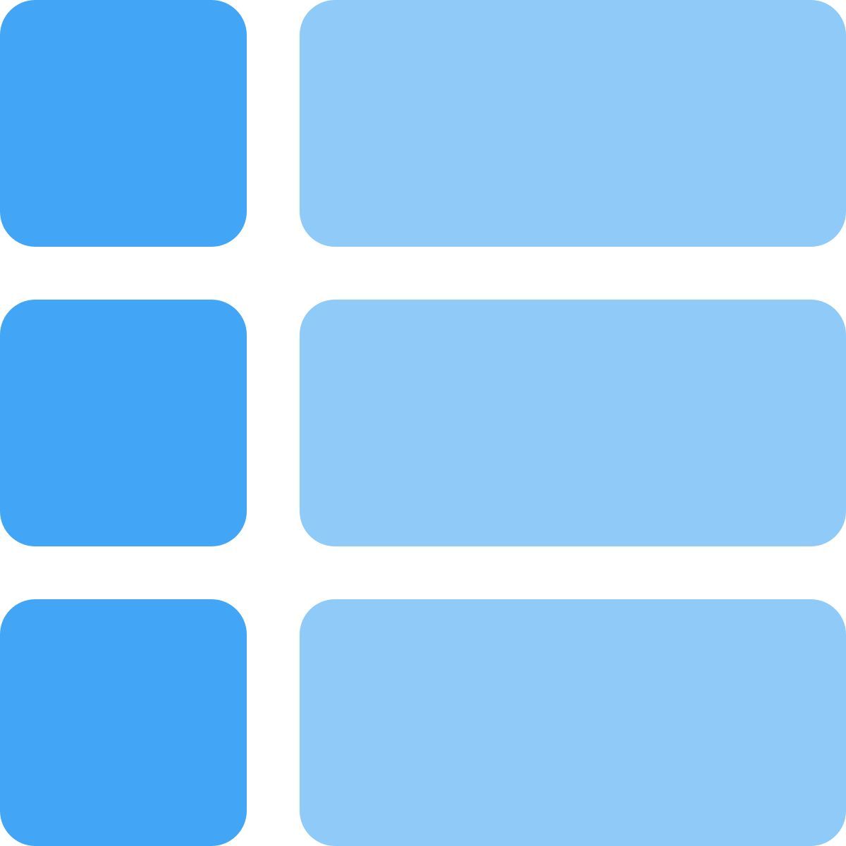 list template layout icon