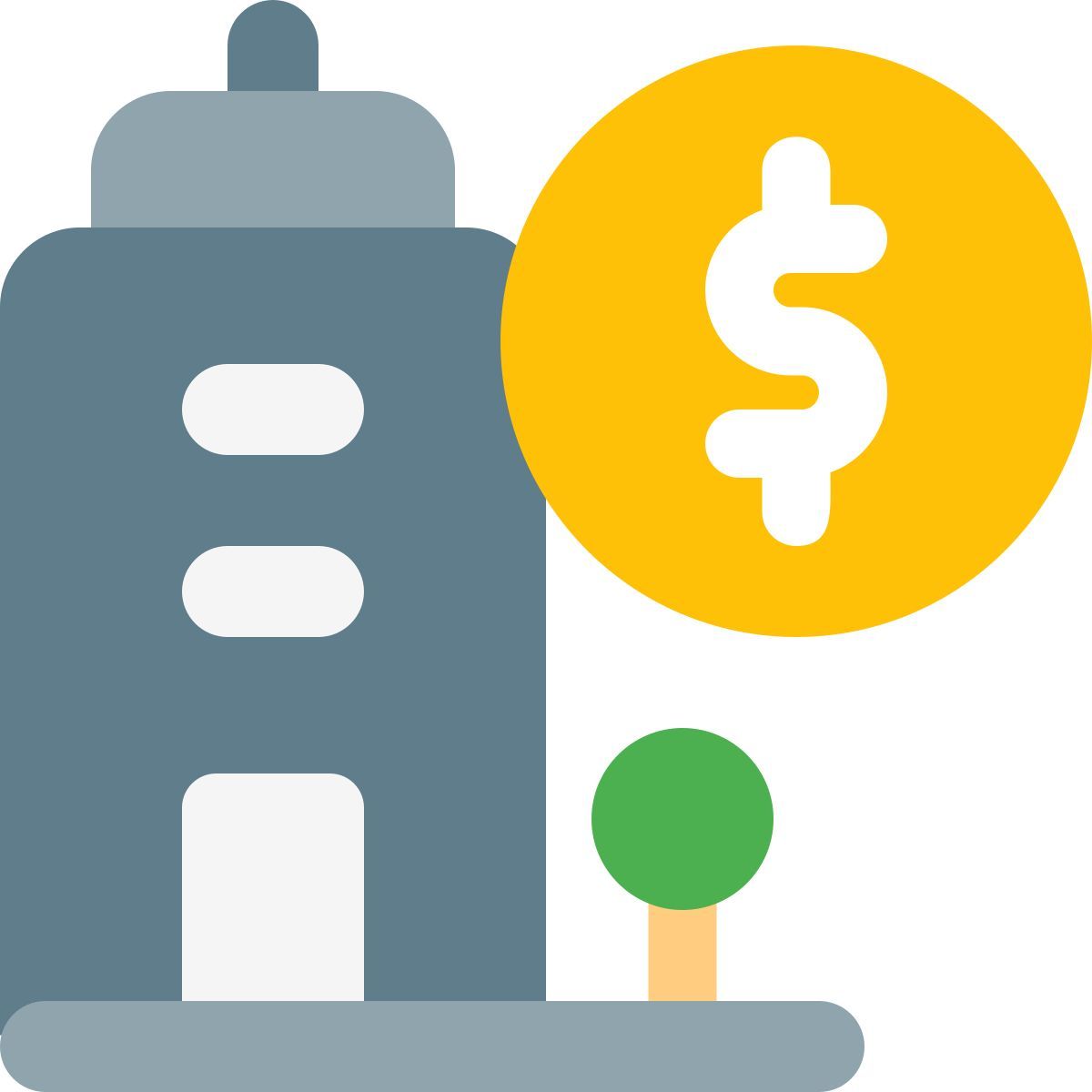 commercial building icon