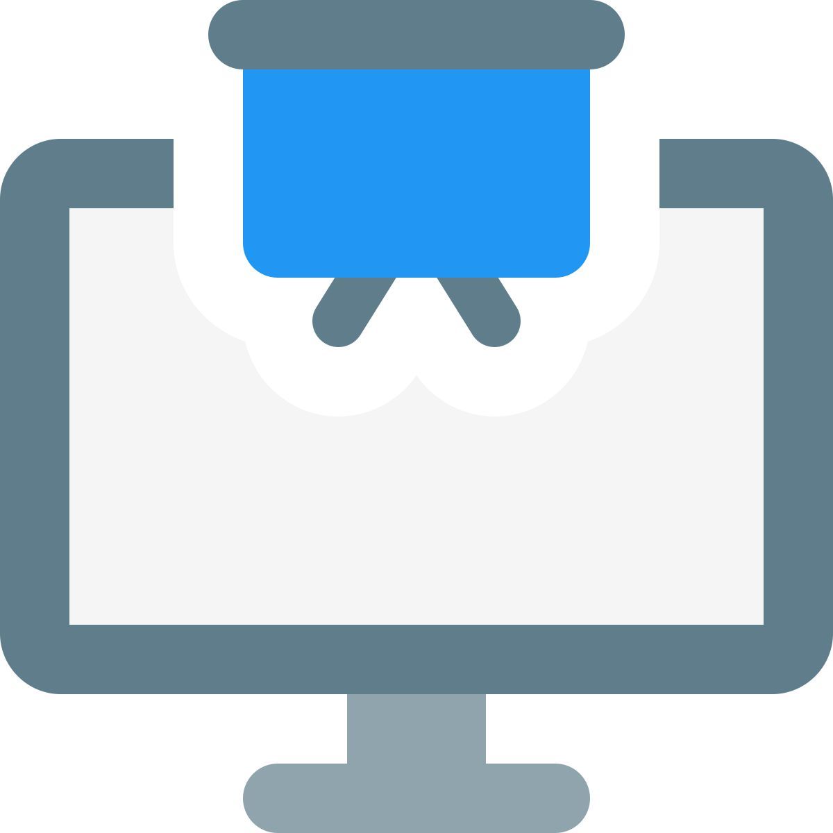 apresentação de desktop icon