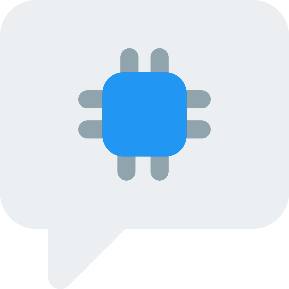 microprocessor discussion icon