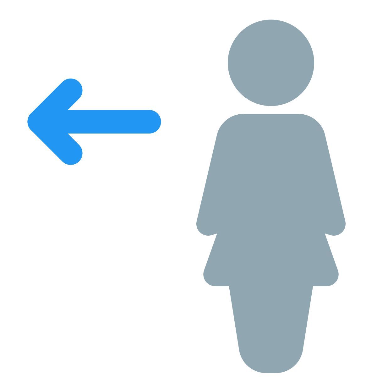 사용자 이동 icon