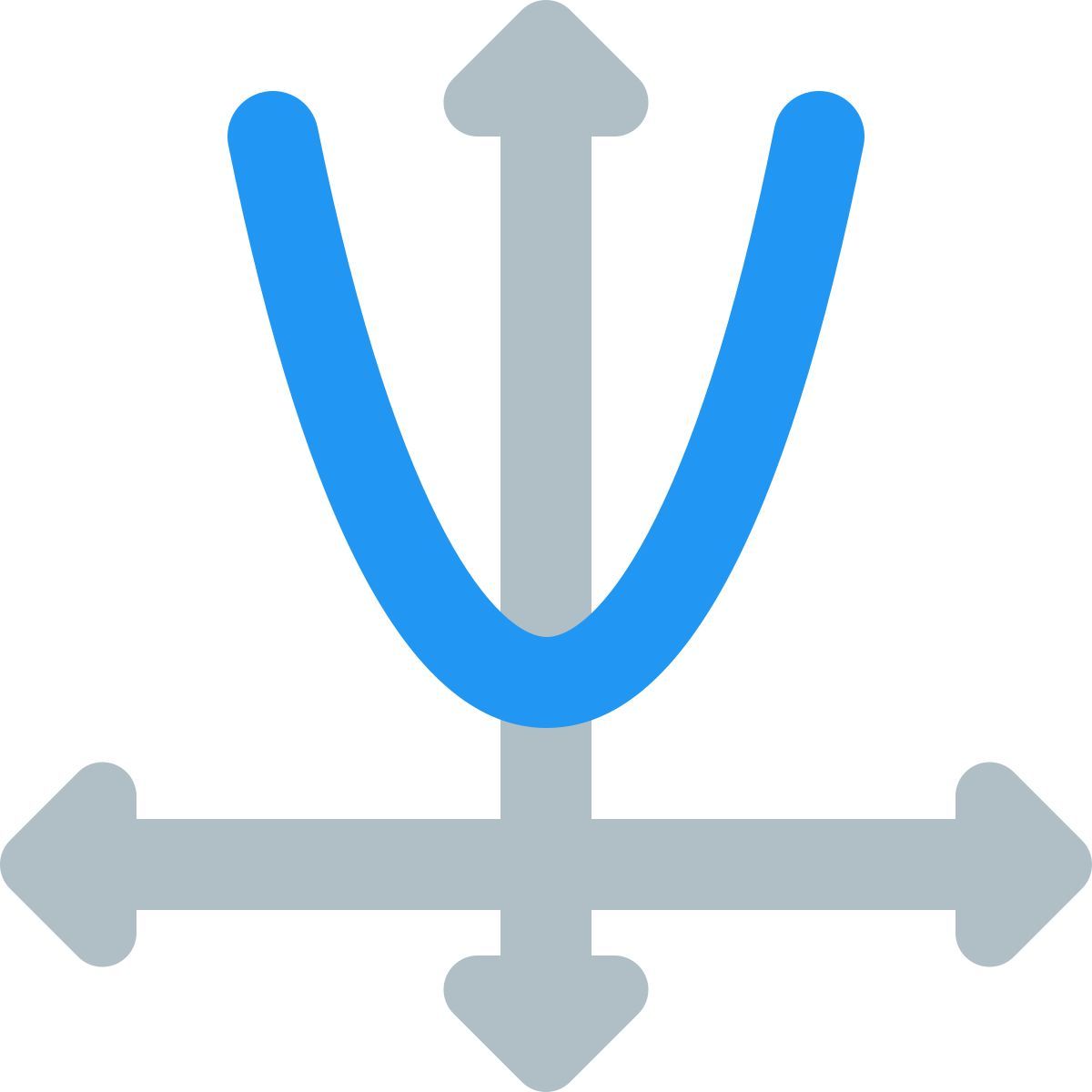 diagrama de curvas icon
