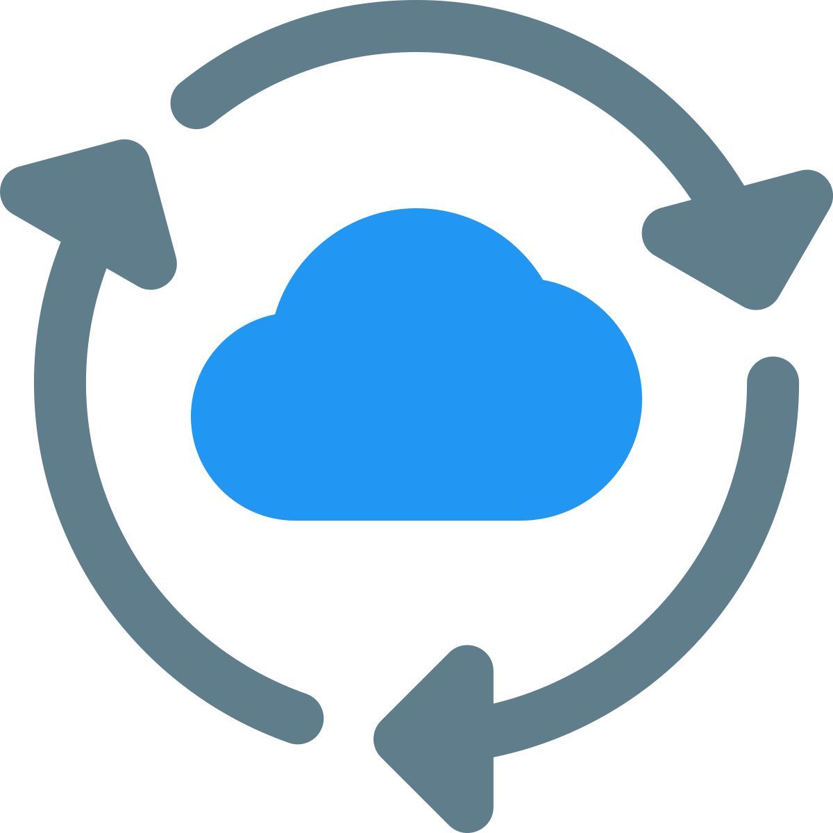 cloud synchronization icon