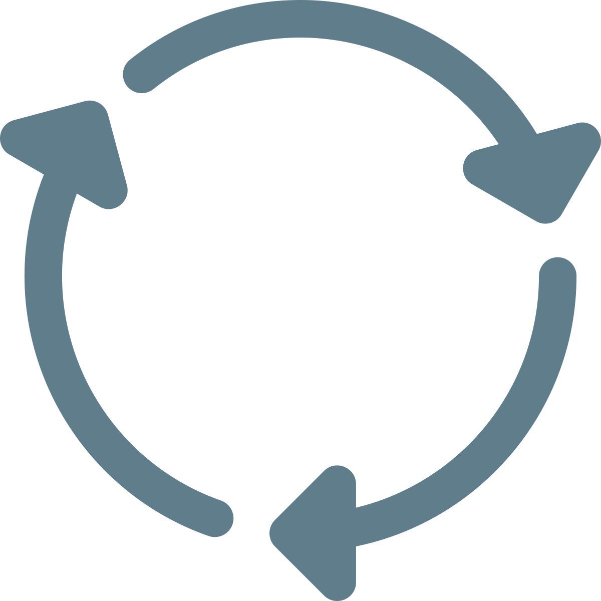 synchronisation des données icon