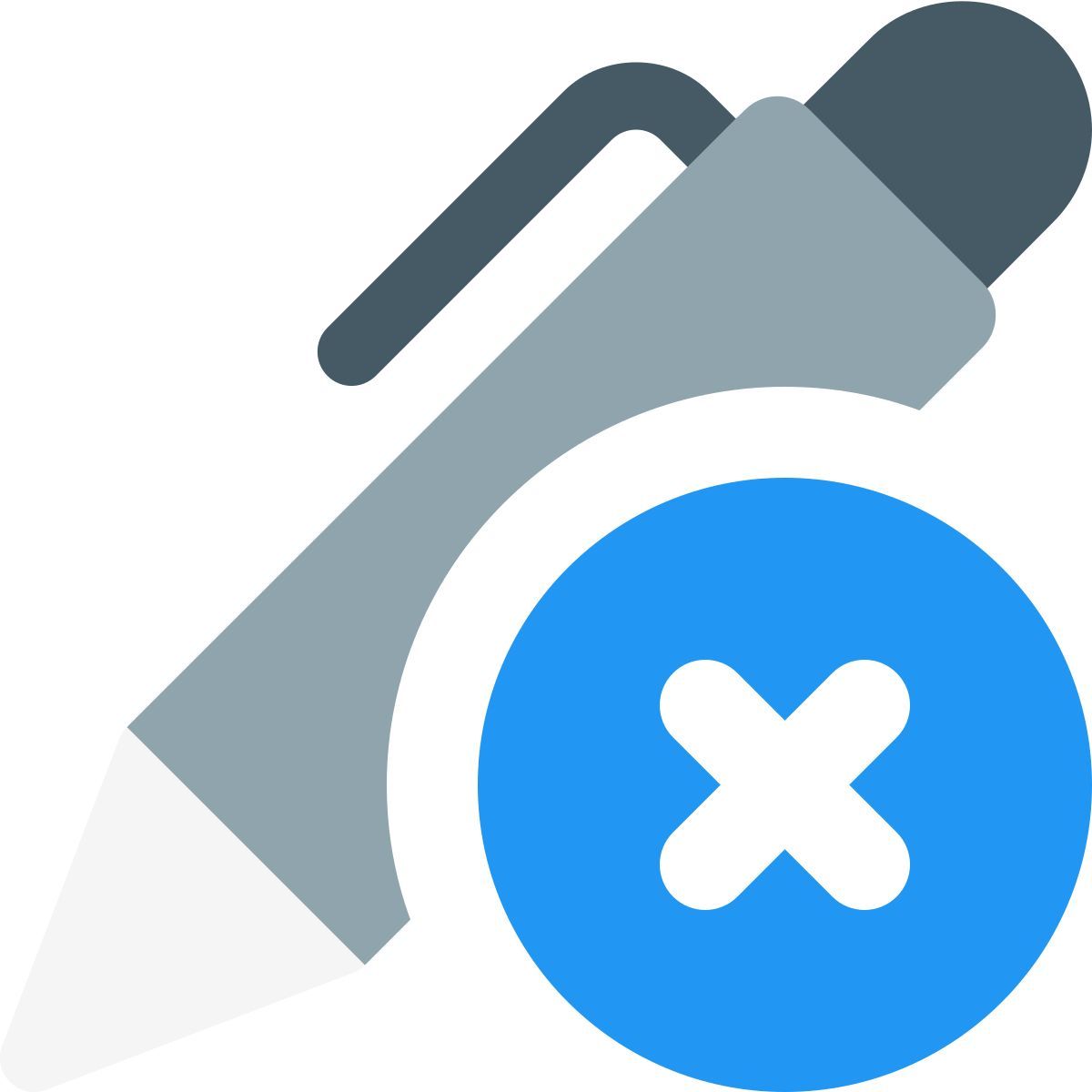 delete pen icon