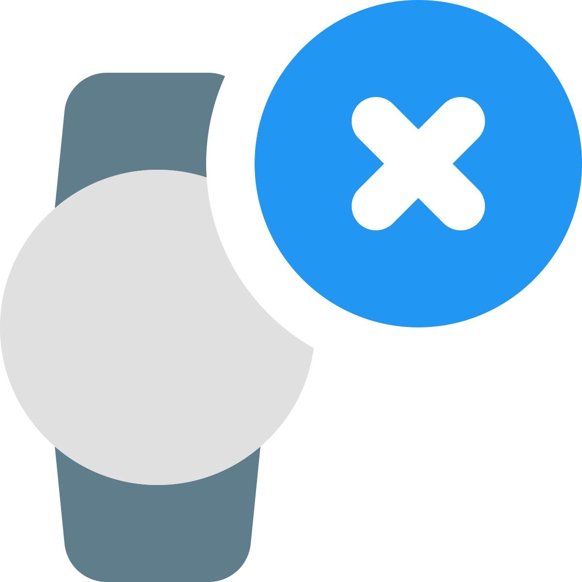 elimina l'app smartwatch icon
