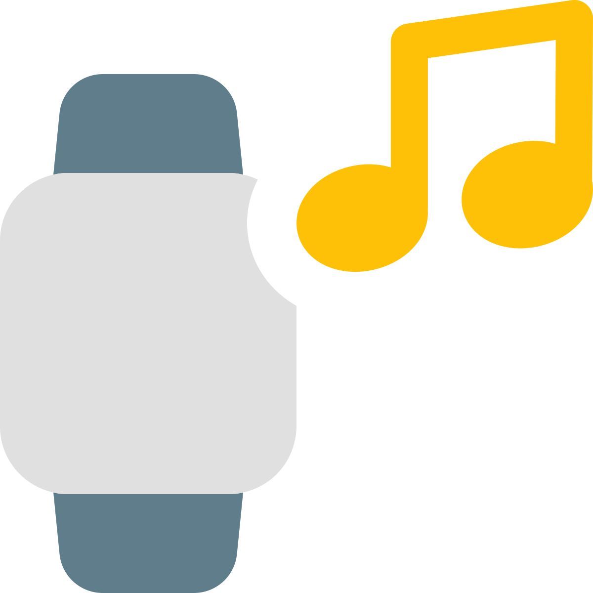 smartwatch music icon
