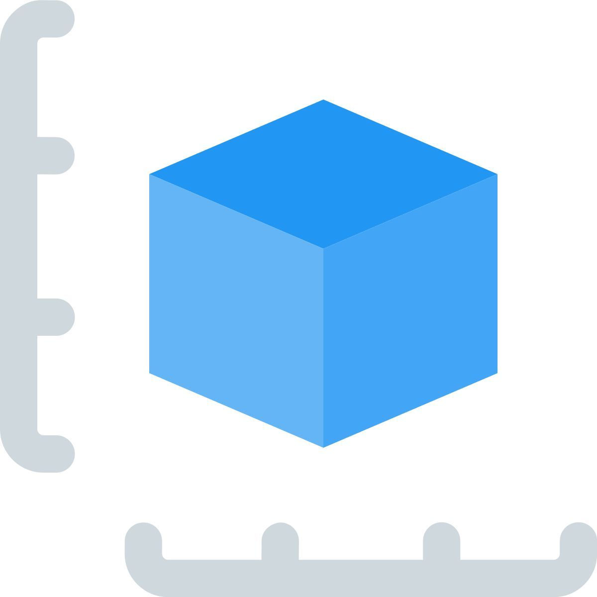 3D Box Size icon