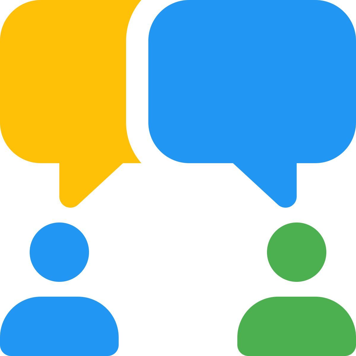 work discussion icon