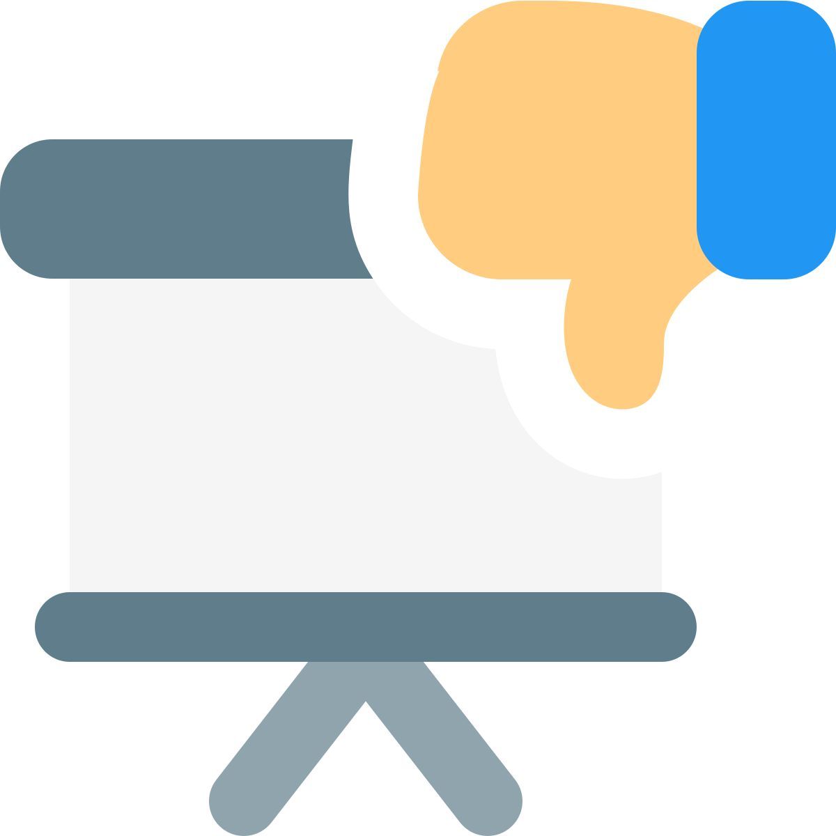 disliked presentation icon