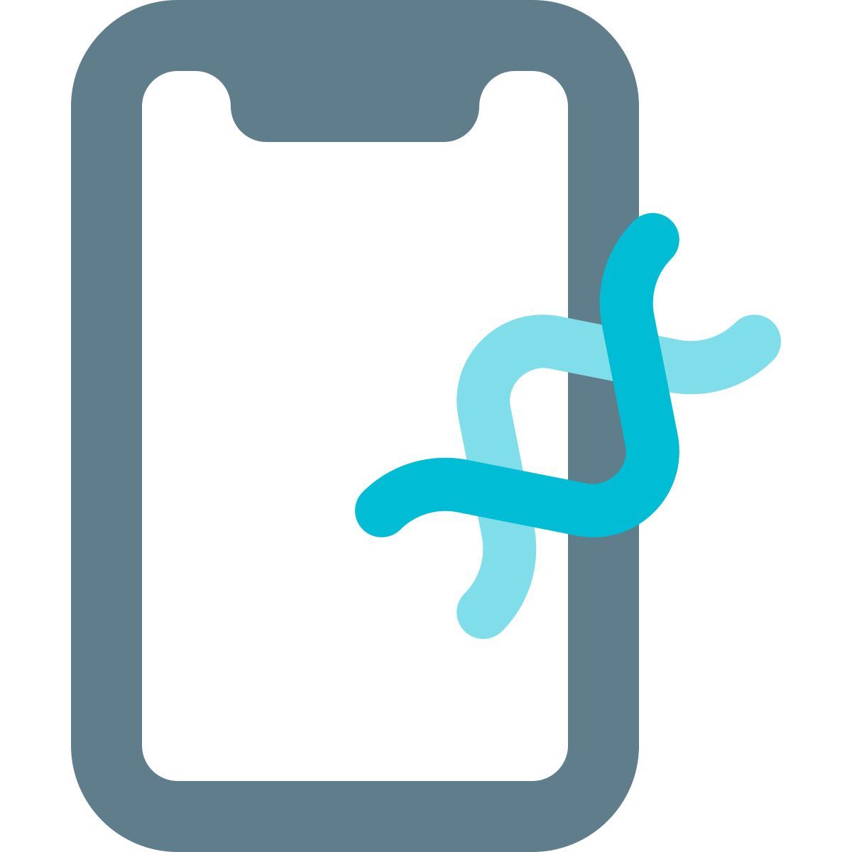 dna smartphone icon