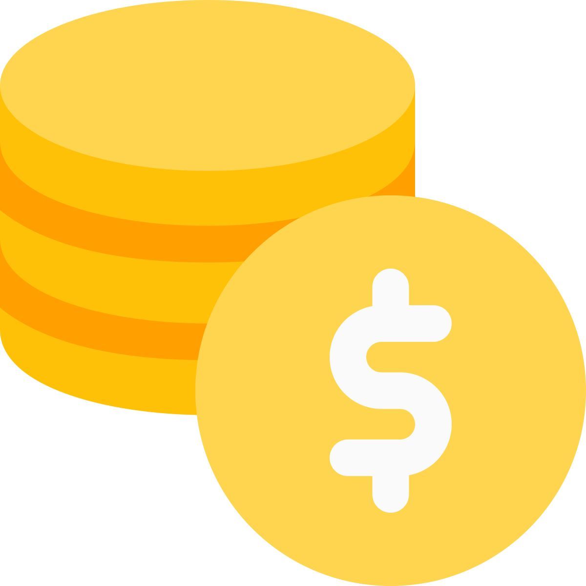 dollar coins icon