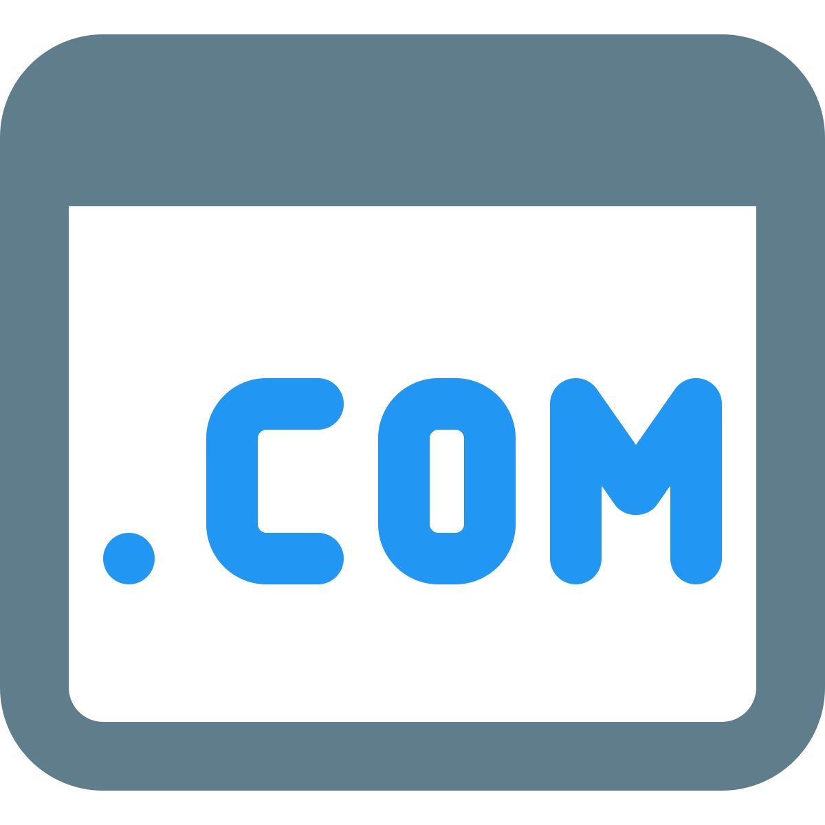 dot com domain icon