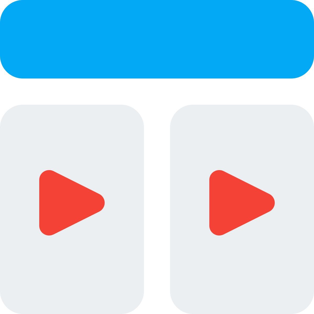 comparaison vidéo icon