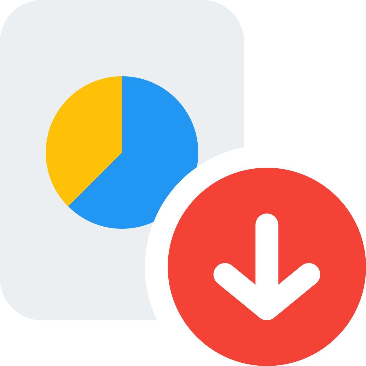 descargar gráfico circular icon