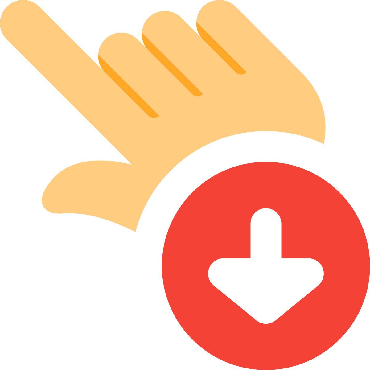 tap to download icon