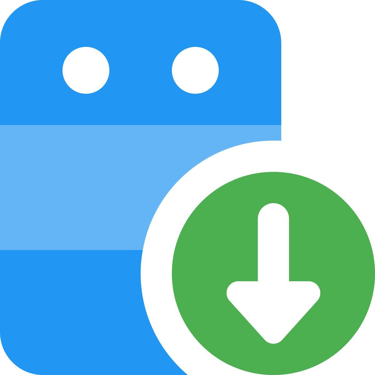 baixar arquivos do servidor icon