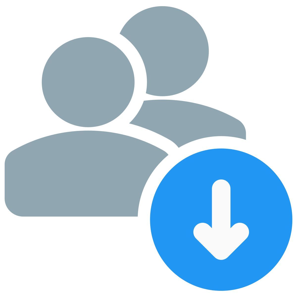 download group data icon