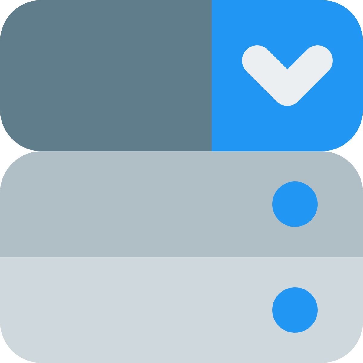 dropdown menu icon