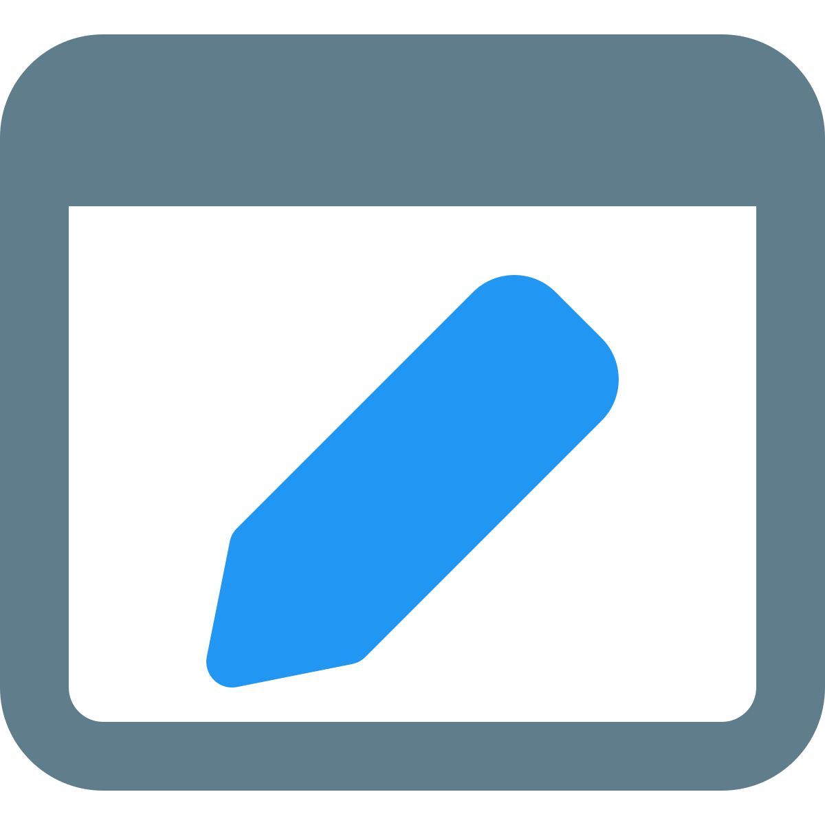 웹페이지 편집 icon