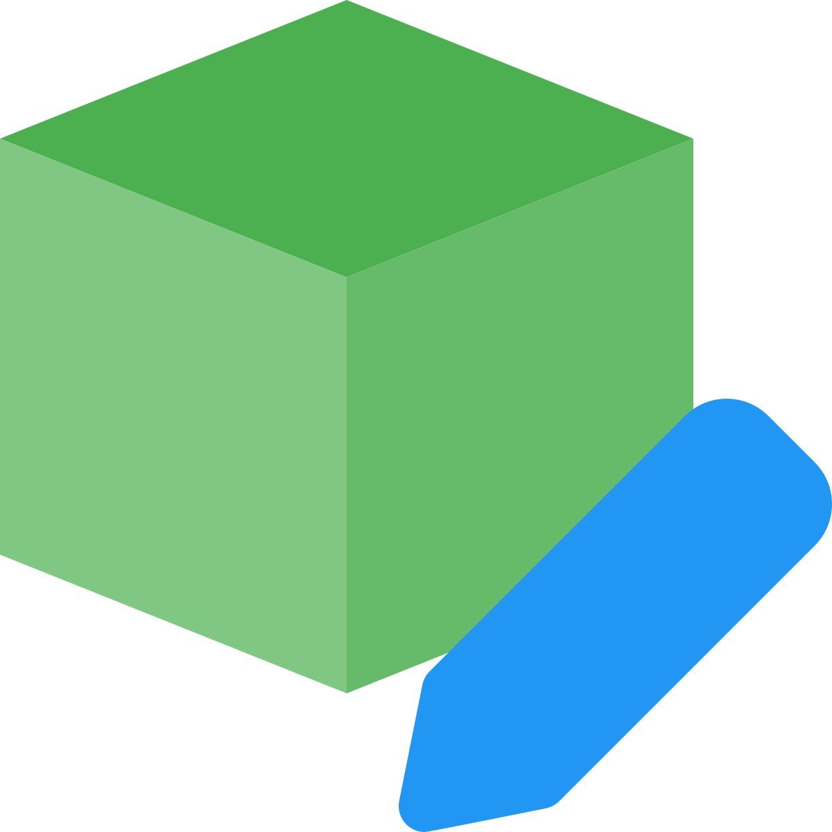 edit 3d model icon