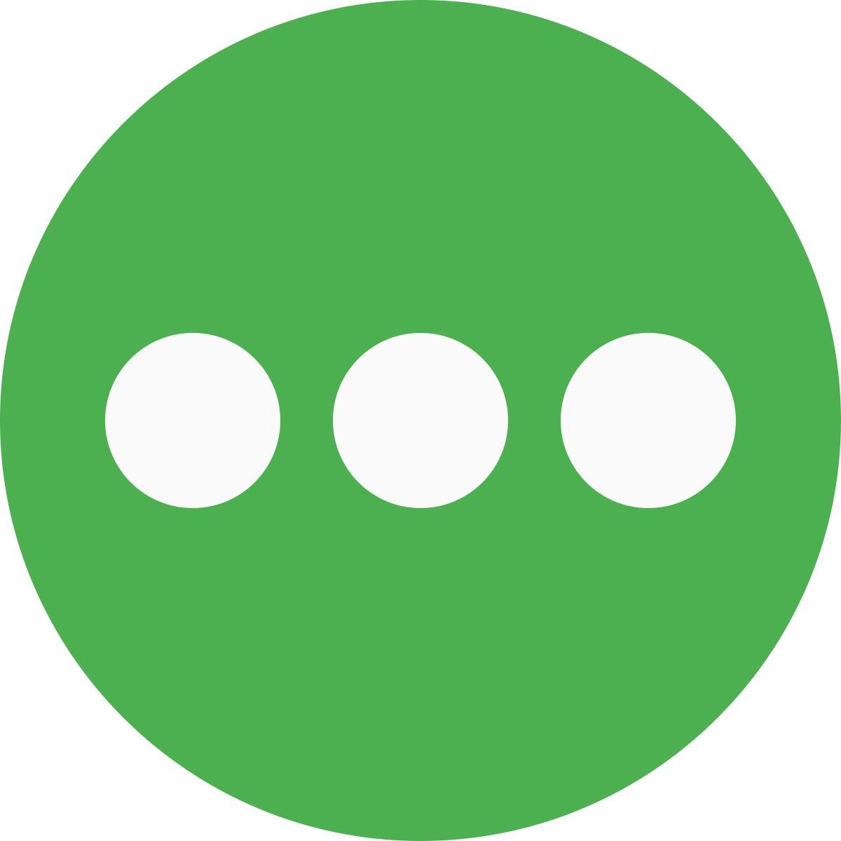 circled menu icon