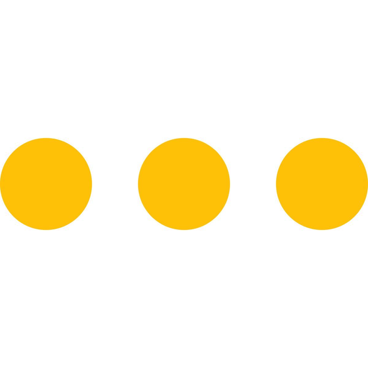 menú horizontal icon