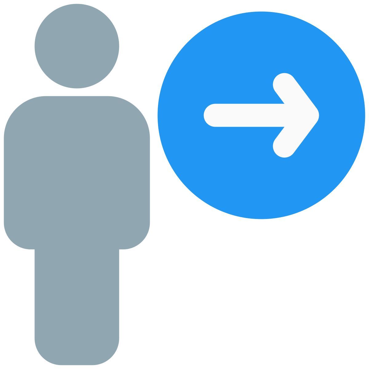 déplacer l'utilisateur icon