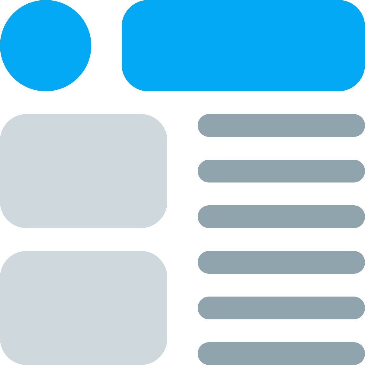 modèle d'article icon