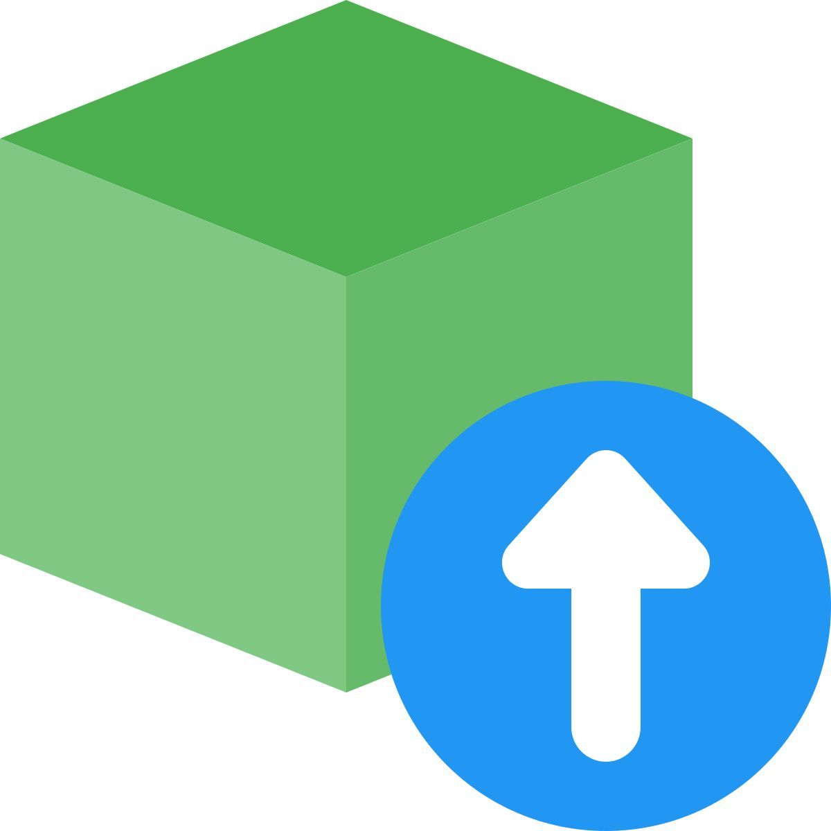 export 3d model icon