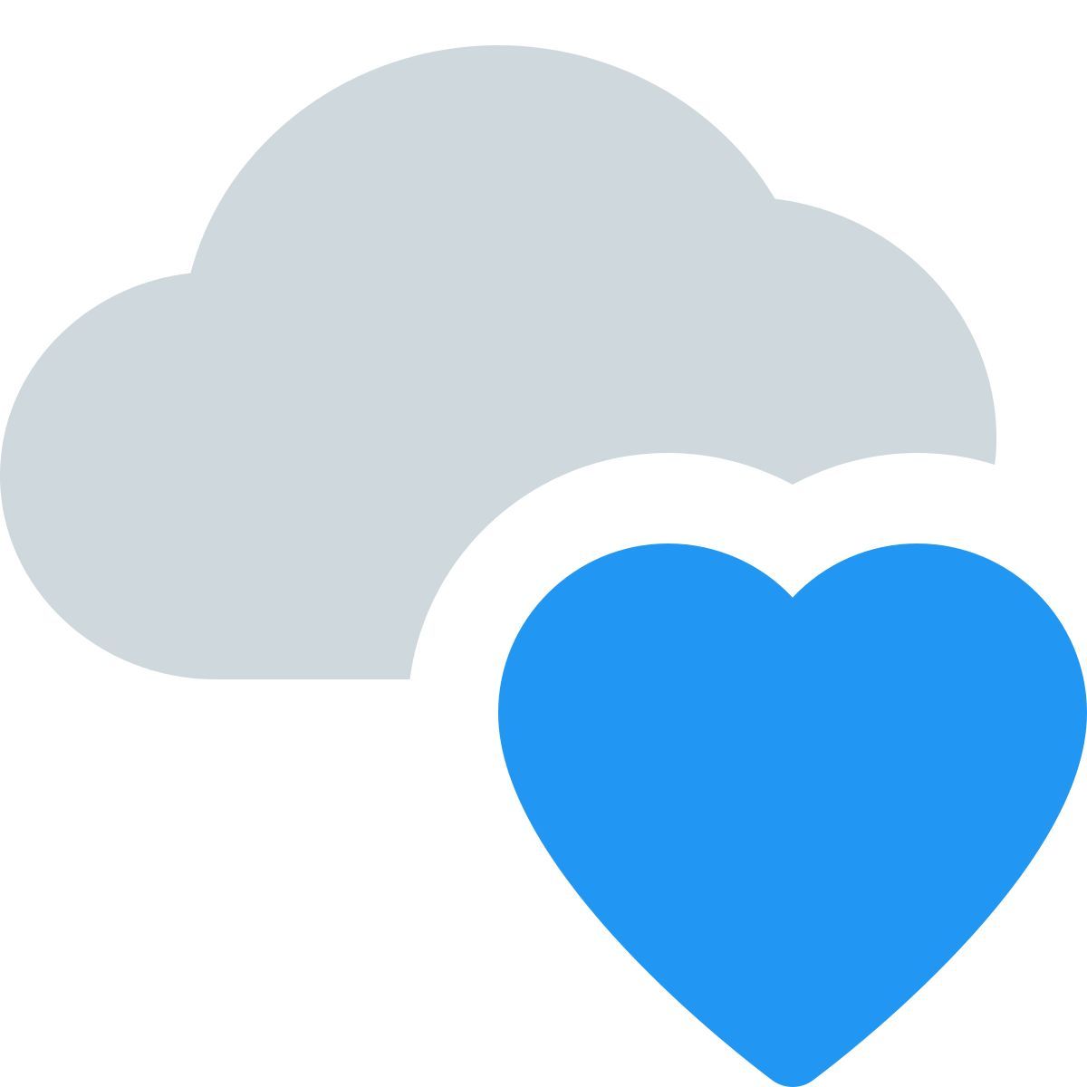 nuvola preferita icon