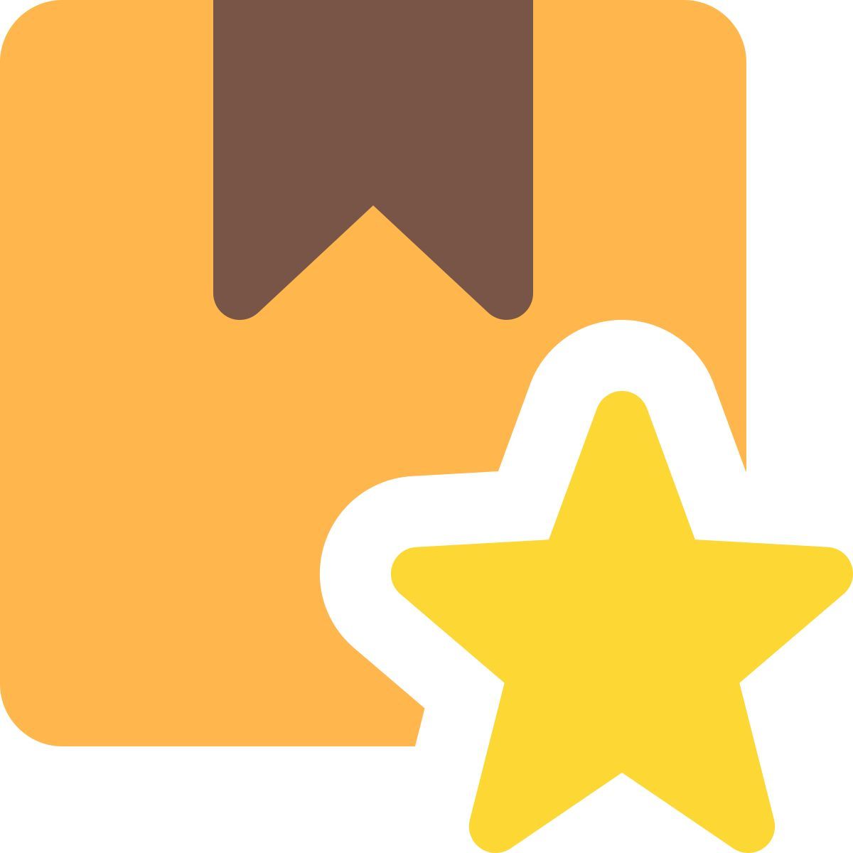 markiertes paket icon